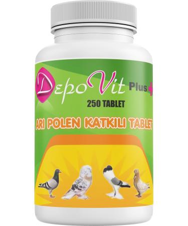 DEPOVIT Plus+ Bee Pollen Additive Tablets 250 pcs