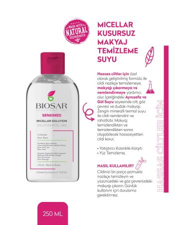 B OSAR Sensimed Micellar Perfect Make-Up Cleansing Water - Buy Online on GoSupps.com