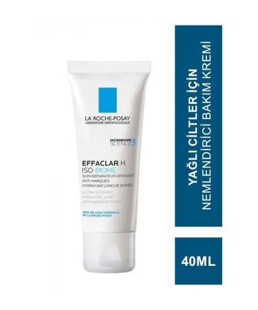 La Roche Posay Effaclar H Isobiome - Moisturizing Face Care Cream for Oily and Irregular Skin 40 Ml