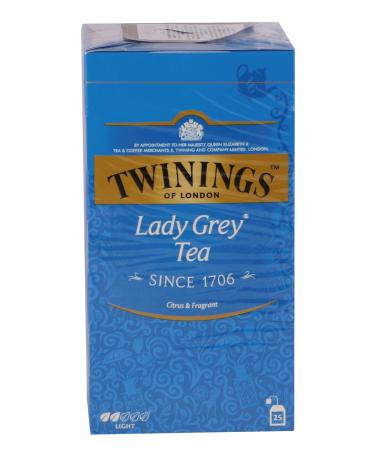 Twinings Lady Grey Tea Cup Teabags 25 Pack 50 G