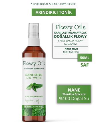Celenzea Mint Water Purifying Tonic 0 Pure Natural Oil Distillation Hydrosol Water Mint Hydrosol 50ml