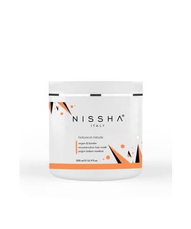 Nissha Care Mask & Intensive Keratin Conditioner for Damaged and Processed Hair 500ml