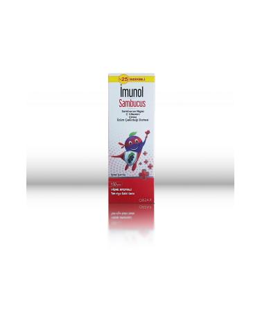 Ocean Orzax Imunol Sambucus Syrup 25% 150 ml