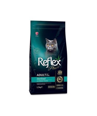 Reflex Plus Chicken Sterilized Adult Cat Food 1.5 Kg