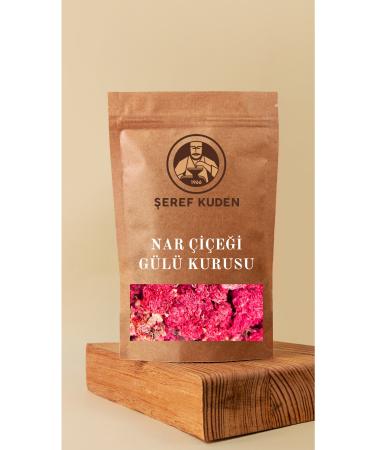 EREF KUDEN DRIED COFFEE AND SPICES Dried Pomegranate Flower Rose 100 Gr