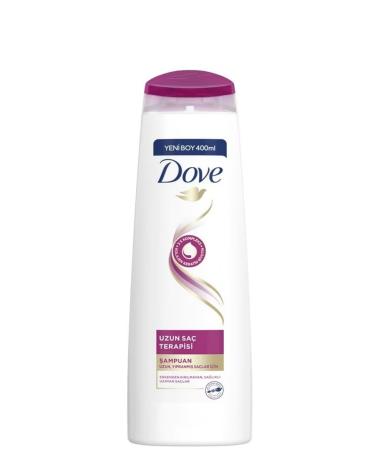 Dove Long Hair Therapy Hair Care Shampoo 400 Ml 3 Pieces - Buy Online on GoSupps.com