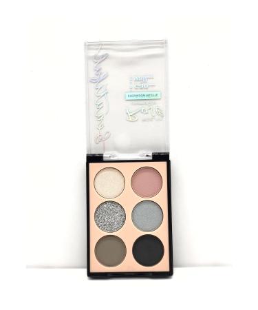 Roesia Rose Cosmetics Rose Beautiful 6-Color Eyeshadow Palette