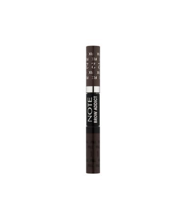 Note Cosmetics Brow Addict Fix Fill Eyebrow Shadow Mascara 2 in 1 04 Eyebrow-22265