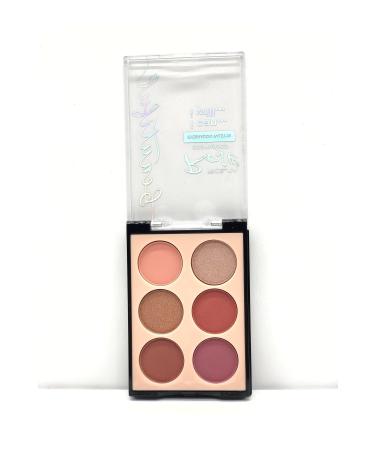 Roesia Rose Cosmetics Rose Beautiful 6-Color Eyeshadow Palette