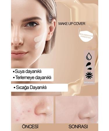 N YENABEAUTY Makeuptime Make Up Cover Porcelain Foundation Concealer No: 211 - Buy Online on GoSupps.com