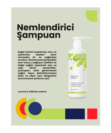 Nissha Sulfate Free & Intense Moisture Therapy Shampoo for Dry Hair 500ml - Buy Online on GoSupps.com