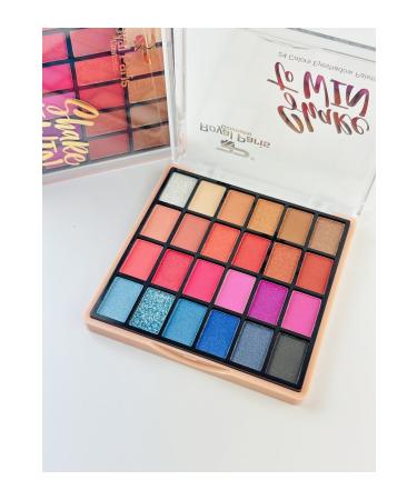 ROWENAROSE 24 High Pigment Eyeshadow Palette Festival Colors