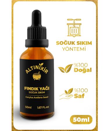 ALTINIXIR Hazelnut Oil Cold Pressed 50ml
