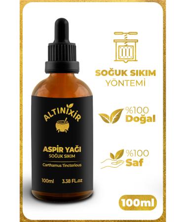 ALTINIXIR Safflower Oil Cold Pressed 100ml