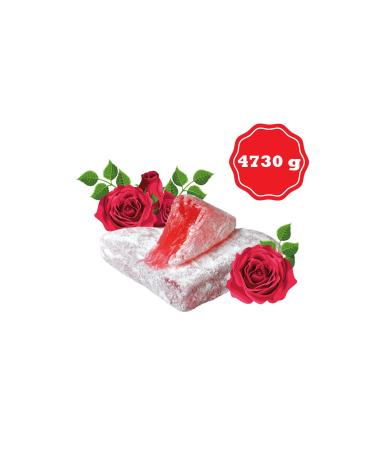 al kan Turkish Delight Rose Flavored Amulet Turkish Delight 4730 Grams