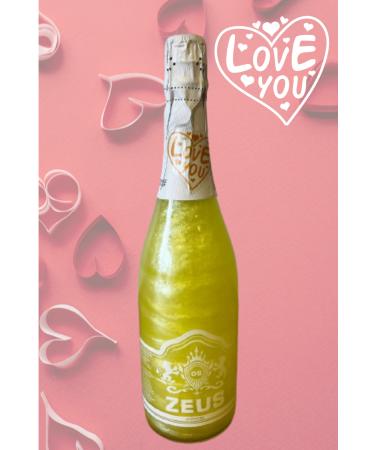 OS ZEUS Valentine's Day Special Non-Alcoholic Sparkling Champagne Banana Flavored