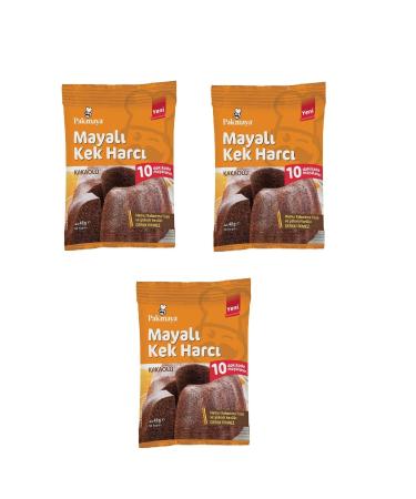 Pakmaya Yeast Cake Mixture with Cocoa 46 Gr X 3 Pieces