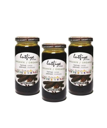 LUTFIYE Organic Carob Molasses 280 Gr / Pack of 3