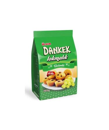 Ulker Dankek Bite Size Raisin 160 gr X 6 pcs