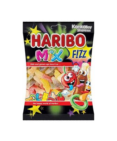 Haribo Mix Fizz Sour 70 gr x 7 pieces