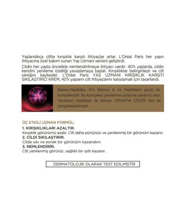 L'Oreal Paris L'or al Paris Age Expert Anti-Wrinkle Firming Cream 40+ 50ml - Buy Online on GoSupps.com