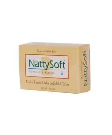 NATTYSOFT Acne and Pimple Cleansing Bar 100 Gr