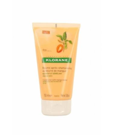 Klorane Mango Oil Conditioner for Dry Dyed and Damaged Hair 150 ml 3282779058209