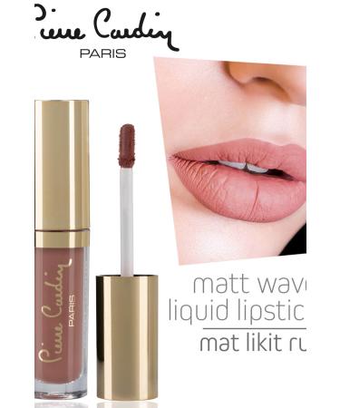 Pierre Cardin Liquid Matte Lipstick - Matt Wave Liquid Lipstick Velvet Beige 8680570455121 - Buy Online on GoSupps.com