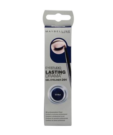 Maybelline New York Long-Lasting Gel Eyeliner - Eyestudio Lasting Drama Gel Eyeliner 03 Navy Blue 3600530588053 - Buy Online on GoSupps.com