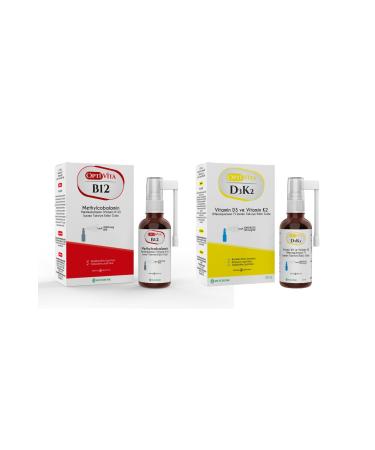Optivita Vitamin D3k2 Spray 20 Ml + Methylcobalamin (vitamin B12 Spray) 10 Ml