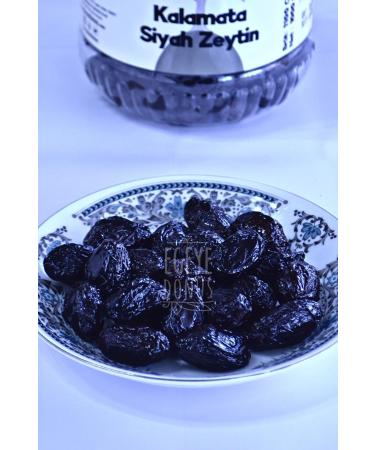 RETURN TO THE AEGEAN Very Lightly Salted Kalamata Large Size Dry Black Olives (PALAMUT-JUMBO-EXTRA SIZE DONKEY OLIVE) - 2 Kg. - Buy Online on GoSupps.com