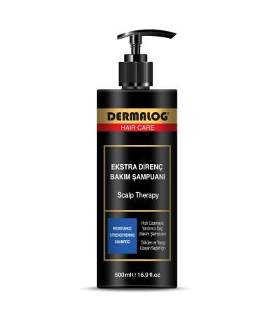 DERMALOG Extra Resistance Shampoo for Hair Falling and Slow Growing 500 Ml