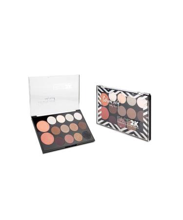 Catherine Arley Face 2k Eyeshadow&blusher Palette-02 Eyeshadow Palette and Blush