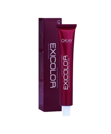 Exicolor 7.37 Honey Brown Permanent Cream Hair Dye