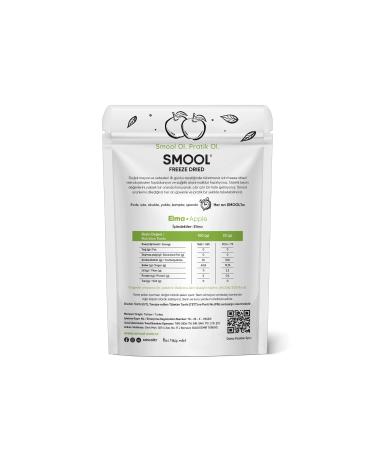 SMOOL Freeze Dried Set of 2 Apple - Black Mulberry - Freeze Dry Pack Of 2 - Buy Online on GoSupps.com