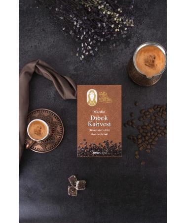 Alia Sultan Mardin Dibek Coffee 250 gr - Authentic and Traditional Taste - Does Not Contain Artificial Sweeteners - Buy Online on GoSupps.com