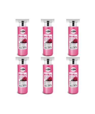 rosecity Lux 0 Natural Rose Water 200 ml 6 Pieces
