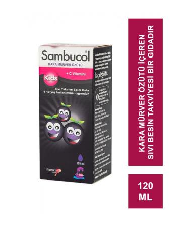 Sambucol Kids Black Elderberry Extract Liquid Syrup 120 Ml