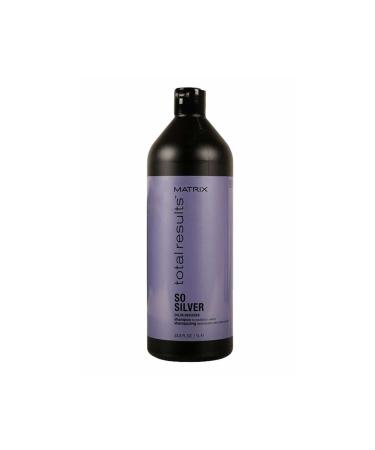Matrix Total Results So Silver Shampoo For Gray And Silver Hair 1000 Ml