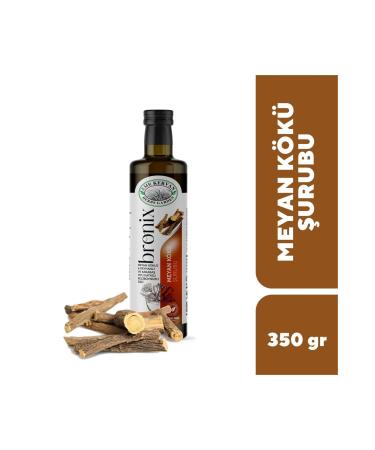 Emr Kervan Herbs Garden Bronix Licorice Root Syrup (Elixir) Extract 350gr