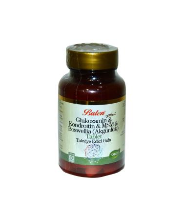 Balen Glucosamine Chondroitin Msm Boswellia 60 Tablets
