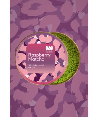 Nice Match Raspberry Matcha - Raspberry Flavored Matcha 25 gr - Buy Online on GoSupps.com