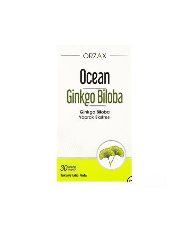 Ocean Ginkgo Biloba 30 Capsules