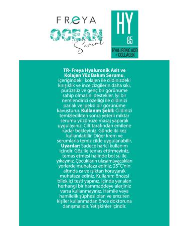 freya cosmetics Freya Ocean Series Hy Intensive Moisturizer 30ml - Buy Online on GoSupps.com