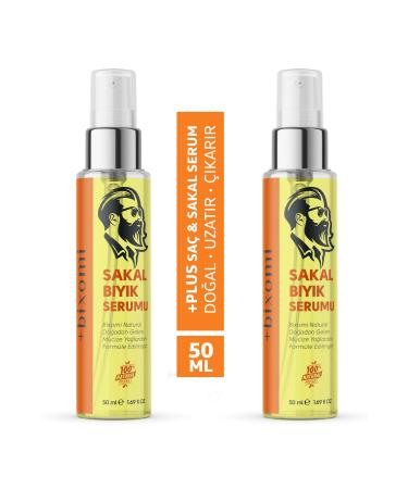 Bixomi Hair & Beard Growth Repair Care Serum 2 Pieces