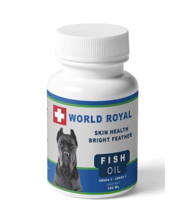 World Royal Fish Oil for Cats and Dogs (Fur Health Supporter) 100ml