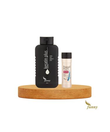 Funny Propacil Plus Keratin Hair Care Serum and Keratin Shampoo Set
