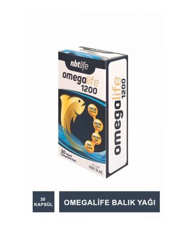 NBT Life Omegalife 1200mg 30 Capsules