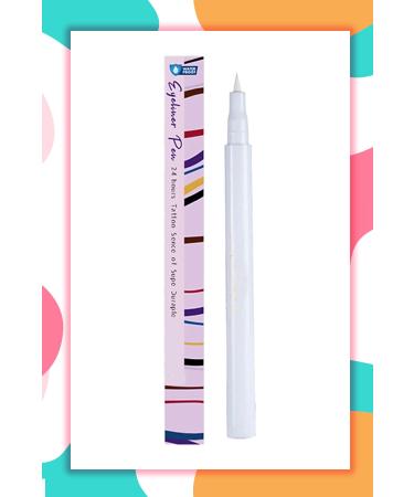 Xolo White Ultra Fine Tip Liquid Eyeliner Pencil Applyable Makeup Eye Waterproof - Buy Online on GoSupps.com
