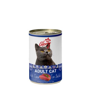 Glory Piece Tuna and Anchovy Adult Cat Canned Food 400 gr 12 Liters